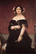 Jean-Auguste Dominique Ingres Portrait of countess Spain oil painting artist